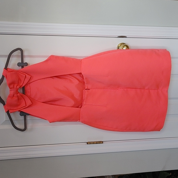 Kate Spade Coral Cocktail Dress - Picture 2 of 2